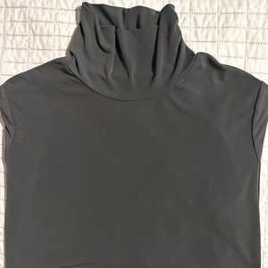 XXL Loft oversized long sleeve charcoal shirt